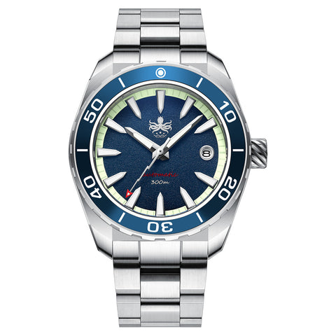 PHOIBOS Proteus 300M Automatic Diver Watch PY024B Blue