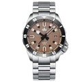 PHOIBOS APOLLO TITANIUM PY031E 200M Automatic Diver Watch Brown