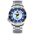 PHOIBOS APOLLO 200M Full Lume Dial Automatic Diver Watch White&Blue PY036F